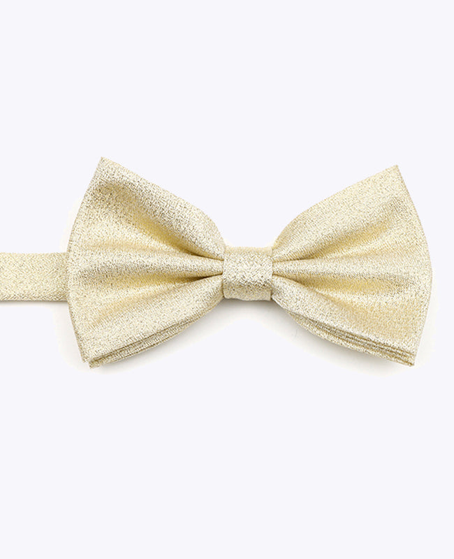 Noeud Papillon à Paillette Doré n°3 Homme en Polyester | Isidore - Unipap's
