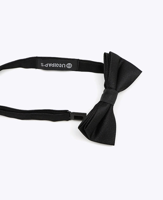 Noeud Papillon à Paillette Noir n°1 Enfant en Polyester | Léonard - Unipap's