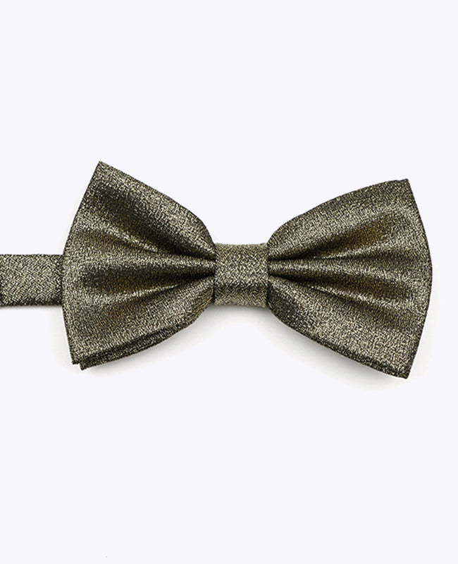 Noeud Papillon à Paillettes Noir n°3 Homme en Polyester «Isidore»