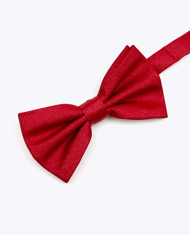 Fluga med paljetter Röd nr 2 Herr i polyester 