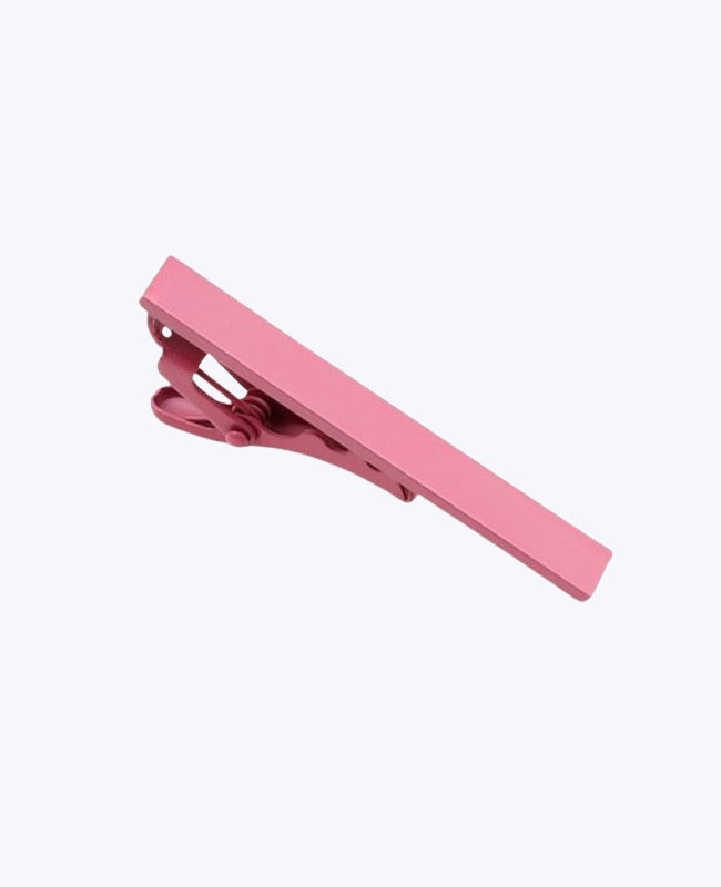 Slipsnål Rosa i Metall