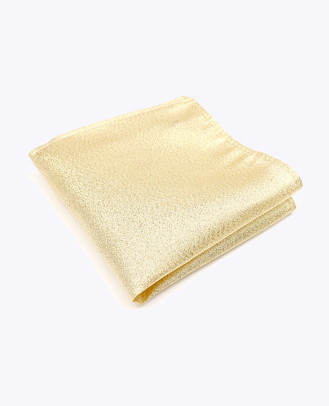 Glitterbröstnäsduk Guld n°2 Polyester | Isidore - Unipap's