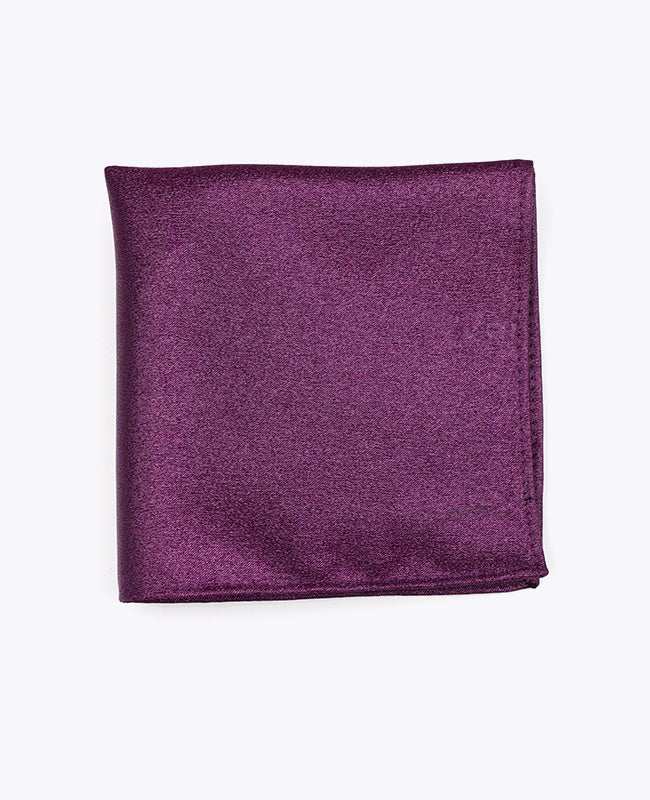 Kavajnäsduk med lila paljetter nr 1 i polyester | Armand - Unipap's