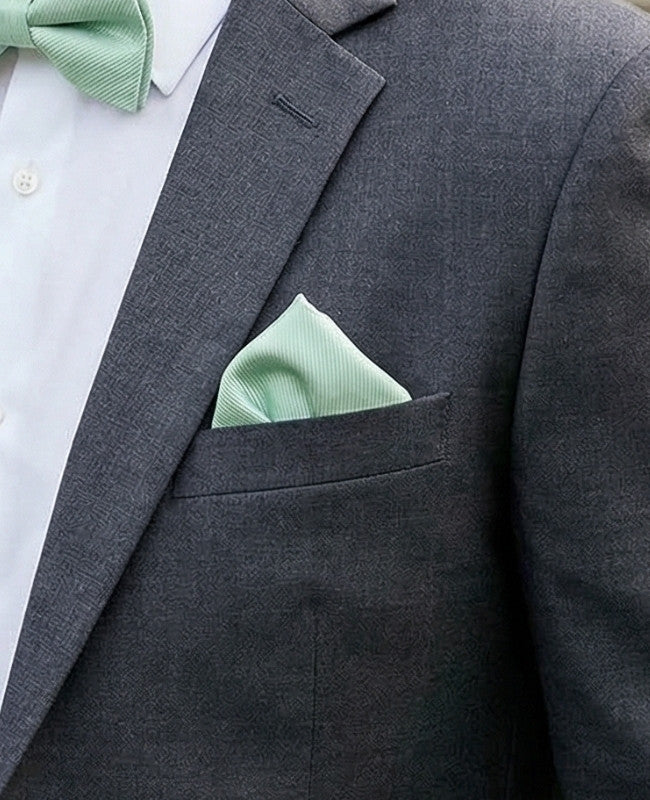 Kavajnäsduk Grön nr 1 i Polyester «Lucien»