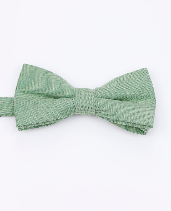 Noeud Papillon Vert n°2 Homme en Effet Velours | Simon - Unipap's