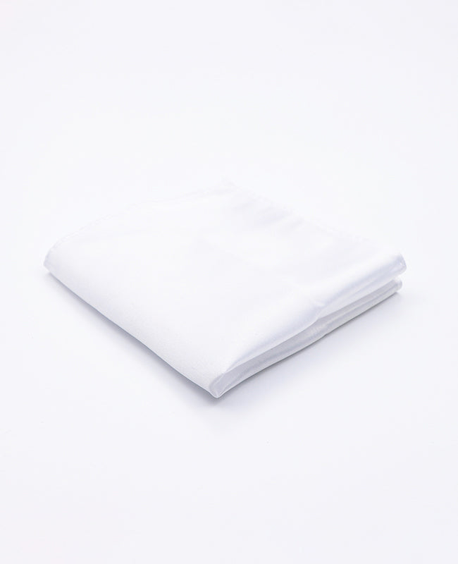Pochette de Costume Blanc en Polyester | Anatole - Unipap's