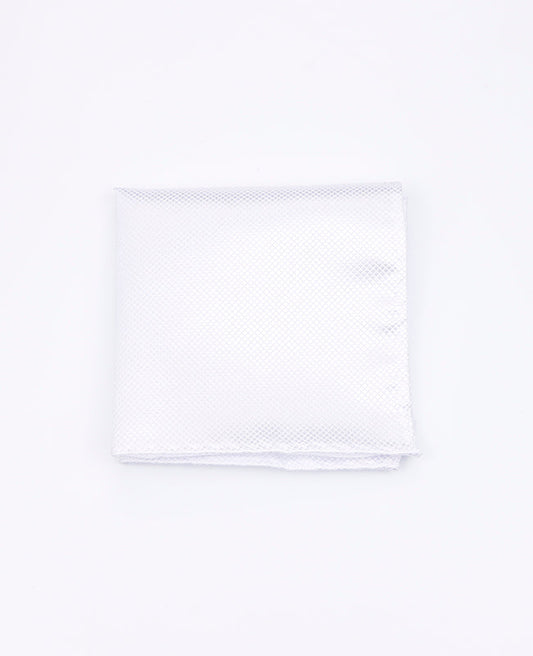 Pochette de Costume Blanc en Polyester | Martin - Unipap's